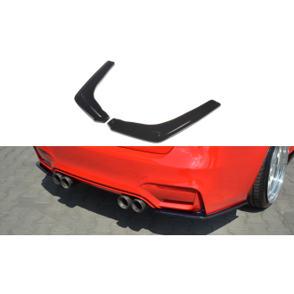 Maxtondesign Diffusor Erweiterung li/re V.1 für BMW 3er F80 M3 schwarz hochglanz