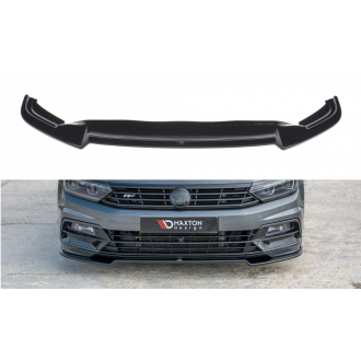 Maxtondesign Frontlippe für Volkswagen Passat MK8|B8 R-Line schwarz hochglanz