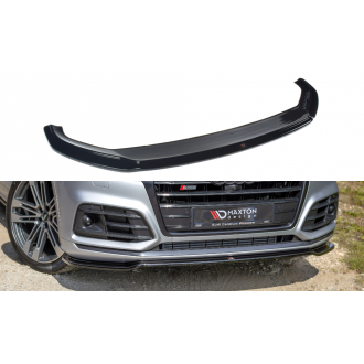 Maxtondesign Frontlippe für Audi SQ5|Q5 MK2 S-Line schwarz hochglanz