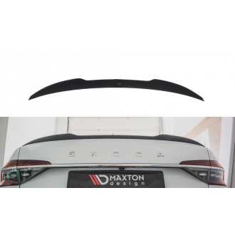 Maxtondesign Spoiler für Skoda Superb MK3 Schrägheck Vorfacelift und Facelift schwarz hochglanz