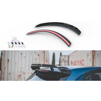 Maxtondesign Spoiler für Mercedes Benz A-Klasse W177 A35 AMG schwarz hochglanz