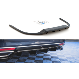 Maxtondesign Diffusor für Volkswagen Passat MK8|B8 Mit Balken schwarz hochglanz