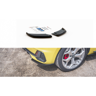 Maxtondesign Diffusor Erweiterung li/re für Audi A1 GB S-Line schwarz hochglanz
