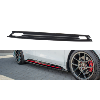 Maxtondesign Seitenschweller für KIA ProCee'd MK3 GT schwarz hochglanz