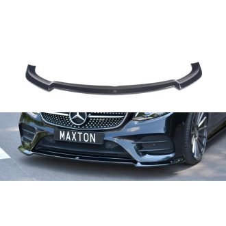 Maxtondesign Frontlippe für Mercedes Benz E-Klasse C238 AMG-Paket Coupe schwarz hochglanz