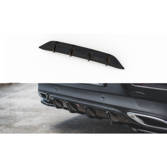 Maxtondesign Diffusor für Mercedes Benz CLS-Klasse C257 AMG-Paket schwarz hochglanz