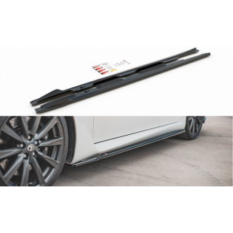 Maxtondesign Seitenschweller für Lexus IS-F MK2 schwarz hochglanz
