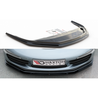 Maxtondesign Frontlippe für Porsche 911er 991 Carrera schwarz hochglanz