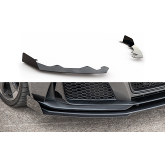 Maxtondesign Canards für Audi RS3 8V Racing schwarz hochglanz