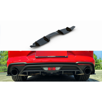 Maxtondesign Diffusor für Ford Mustang MK6 Facelift schwarz hochglanz