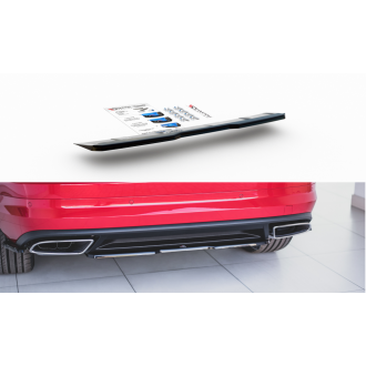 Maxtondesign Diffusor für Skoda Kodiaq RS schwarz hochglanz