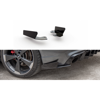 Maxtondesign Diffusor Erweiterung li/re für Audi RS3 8V Racing schwarz hochglanz