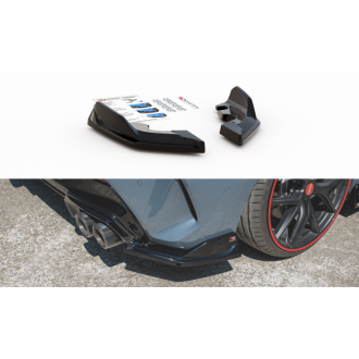 Maxtondesign Diffusor Erweiterung li/re V.4 für BMW 1er F40 M135i|M-Paket schwarz hochglanz