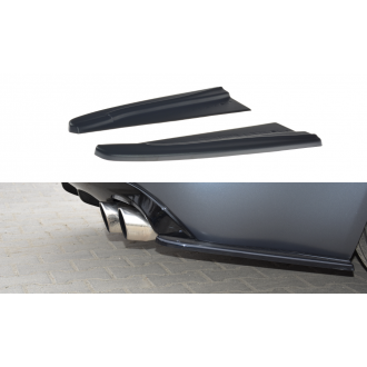 Maxtondesign Diffusor Erweiterung li/re für Jaguar XF MK1 R schwarz hochglanz