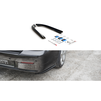 Maxtondesign Diffusor Erweiterung li/re für Alfa Romeo 156 Facelift schwarz hochglanz
