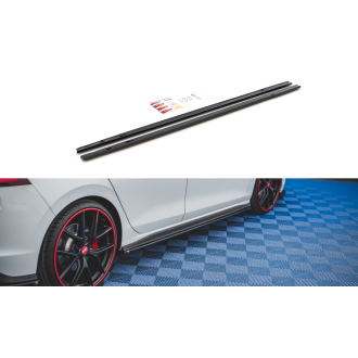 Maxtondesign Seitenschweller für Volkswagen Golf MK8|Golf 8 GTI schwarz hochglanz