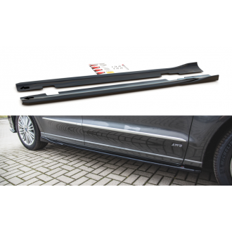Maxtondesign Seitenschweller für Ford S-Max MK2 Facelift schwarz hochglanz