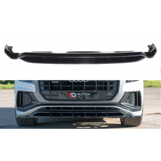 Maxtondesign Frontlippe für Audi Q8 MK1 S-Line schwarz hochglanz