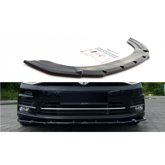Maxtondesign Frontlippe für Volkswagen Caddy MK4 schwarz hochglanz