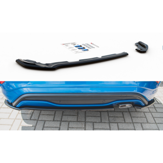 Maxtondesign Diffusor Erweiterung li/re für Ford Puma ST-Line schwarz hochglanz