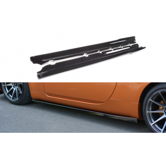 Maxtondesign Seitenschweller für Nissan 350Z schwarz hochglanz