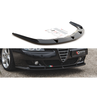 Maxtondesign Frontlippe für Alfa Romeo 156 Facelift schwarz hochglanz