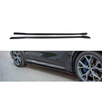 Maxtondesign Seitenschweller für BMW X5 G05 M-Paket schwarz hochglanz