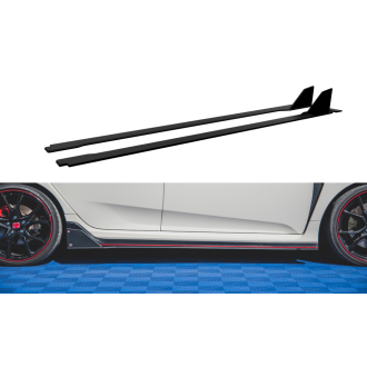 Maxtondesign Seitenschweller für Honda Civic FK8 Type-R Racing schwarz plastik rau