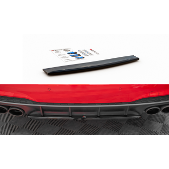Maxtondesign Diffusor für Audi A7 C8 S-Line CUP-Erweiterung schwarz hochglanz