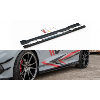 Maxtondesign Seitenschweller V.3 für Ford Fiesta MK8 ST|ST-Line schwarz hochglanz