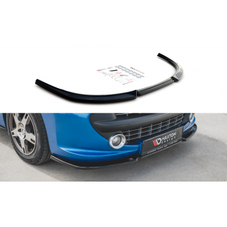 Maxtondesign Frontlippe für Peugeot 207 schwarz hochglanz