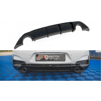 Maxtondesign Diffusor V.3 für Hyundai I30N MK3 Schrägheck schwarz hochglanz