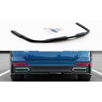 Maxtondesign Diffusor für Audi A6 C8 S-Line Kombi schwarz hochglanz