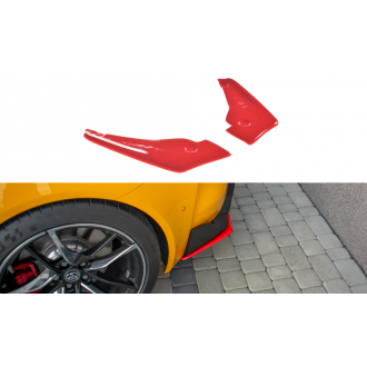 Maxtondesign Diffusor Erweiterung li/re für Toyota Supra MK5 schwarz hochglanz