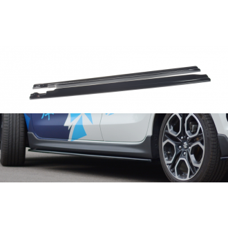 Maxtondesign Seitenschweller für Suzuki Swift MK6 Sport schwarz hochglanz