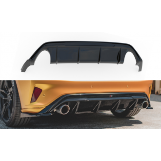 Maxtondesign Diffusor V.3 für Ford Focus MK4 ST schwarz hochglanz