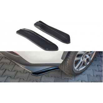 Maxtondesign Diffusor Erweiterung li/re für Lexus NX MK1 Facelift schwarz hochglanz