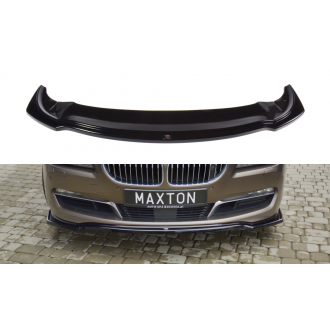 Maxtondesign Frontlippe für BMW 6er F06 Coupe schwarz hochglanz