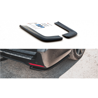 Maxtondesign Diffusor Erweiterung li/re V.1 für Mercedes Benz V-Klasse MK4 AMG-Paket Facelift schwarz hochglanz