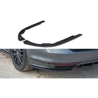 Maxtondesign Diffusor Erweiterung li/re für Volkswagen Passat MK8|B8 R-Line schwarz hochglanz