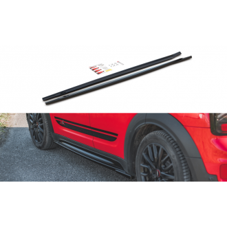 Maxtondesign Seitenschweller für Mini Countryman F60 JCW schwarz hochglanz