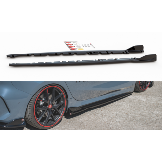 Maxtondesign Seitenschweller V.3 für BMW 1er F40 M135i|M-Paket schwarz hochglanz