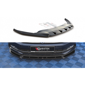 Maxtondesign Frontlippe V.2 für Volkswagen Passat MK8|B8 schwarz hochglanz