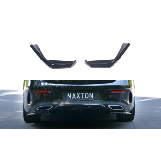 Maxtondesign Diffusor Erweiterung li/re für Mercedes Benz E-Klasse C238 AMG-Paket Coupe schwarz hochglanz