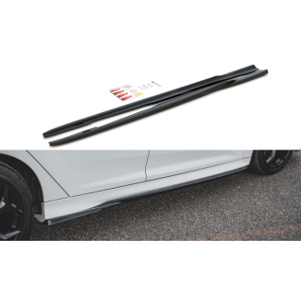 Maxtondesign Seitenschweller für Ford Focus MK3 ST schwarz hochglanz
