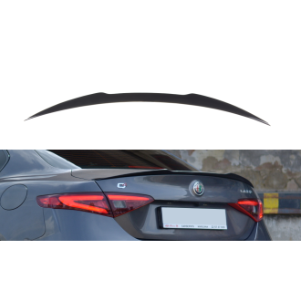 Maxtondesign Spoiler für Alfa Romeo Giulia Veloce schwarz hochglanz