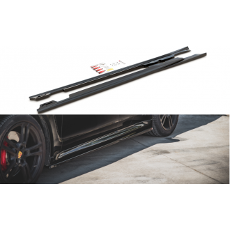 Maxtondesign Seitenschweller V.1 für Porsche Panamera 970 Turbo Facelift schwarz hochglanz