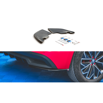 Maxtondesign Diffusor Erweiterung li/re für Skoda Kamiq schwarz hochglanz