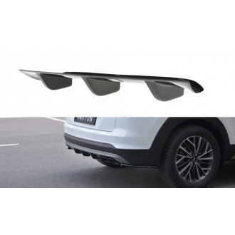 Maxtondesign Diffusor für Hyundai Tucson MK3 Facelift schwarz hochglanz