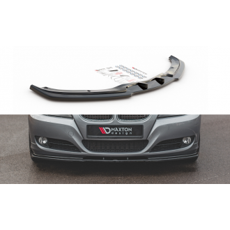 Maxtondesign Frontlippe für BMW 3er E90|E91 Facelift schwarz hochglanz